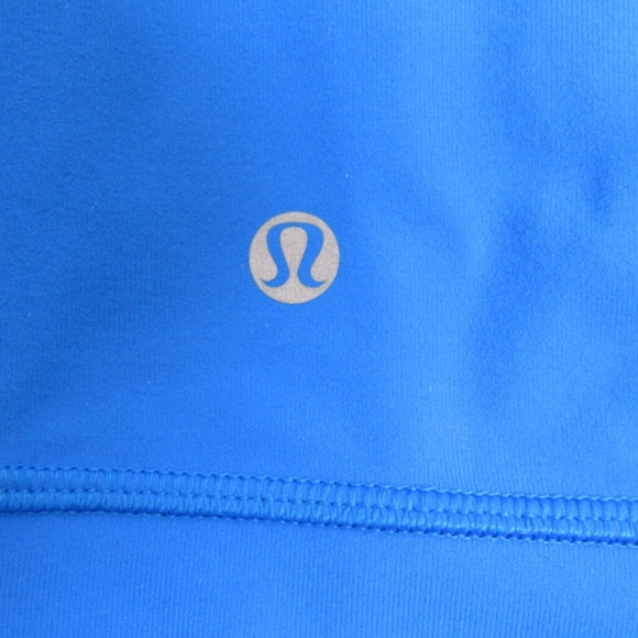Lululemon Daily Yoga Jacket Beaming Classic Stripe Polar Cream Beaming Blue 4 - Picture 9 of 12
